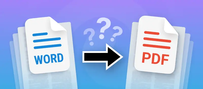 Hur Man Konverterar Word till PDF